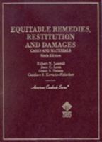 Case & Mat Equitable Remedie 6 (American Casebook Series) 031423750X Book Cover
