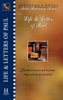 Shepherd's Notes: Life & Letters of Paul 0805493859 Book Cover