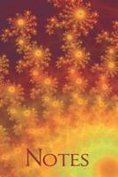 Notes: Swirling Sun Abstract Fractal 1073897672 Book Cover