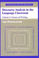 Discourse Analysis in the Language Classroom: Volume 2. Genres of Writing 0472089196 Book Cover