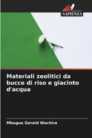 Materiali zeolitici da bucce di riso e giacinto d'acqua (Italian Edition) 6206646661 Book Cover