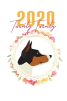 2020: Basenji Floral Daily Planner Diary 167424505X Book Cover