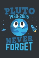 Pluto Never Forget Notebook 1710296747 Book Cover