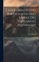 Landeskunde Und Wirtschaftsgeographie Des Festlandes Australien 1022531530 Book Cover