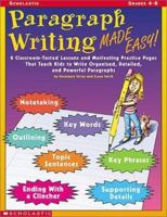 Paragraph Writing Made Easy 0439207649 Book Cover