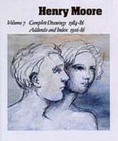 Henry Moore Complete Drawings 1916-86: Volume 7: Complete Drawings 1984-86, Addenda and Index 1916-86 085331893X Book Cover