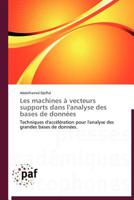 Les Machines À Vecteurs Supports Dans l'Analyse Des Bases de Données 3838170024 Book Cover