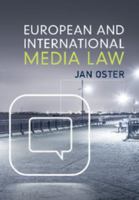 European and International Media Law 1107620767 Book Cover