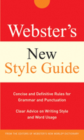 Webster's New Style Guide 0470177756 Book Cover