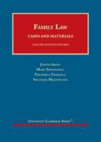 Family Law, Cases and Materials, Concise (University Casebook Series) 160930411X Book Cover