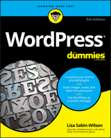 WordPress For Dummies 0470402962 Book Cover