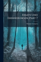 Essays Und Erinnerungen, Part 7 1148143017 Book Cover