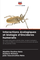Interactions écologiques et biologie d'Oncideres humeralis (French Edition) 6208838029 Book Cover