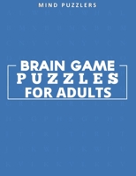 Brain Game Puzzles for Adults: Sudoku, Word and Number Search & Find Activity Book B08HH1JS4V Book Cover