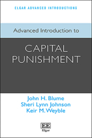Advanced Introduction to Capital Punishment (Elgar Advanced Introductions series) 1035321750 Book Cover