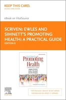 Ewles and Simnett's Promoting Health: A Practical Guide - Elsevier E-Book on Vitalsource (Retail Access Card): Ewles and Simnett's Promoting Health: A 0323883486 Book Cover
