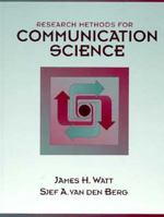 Research Methods for Communication Science 0205140262 Book Cover