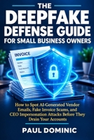 The Deepfake Defense Guide for Small Business Owners: How to Spot AI-Generated Vendor Emails, Fake Invoice Scams, and CEO Impersonation Attacks Before They Drain Your Accounts B0HP3CY4D4 Book Cover