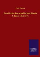 Geschichte Des Preussischen Staats 3743443910 Book Cover