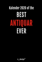 Kalender 2020 für Antiquare / Antiquar: Wochenplaner / Tagebuch / Journal für das ganze Jahr: Platz für Notizen, Planung / Planungen / Planer, Erinnerungen und Sprüche (German Edition) 1708976825 Book Cover