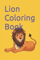 Lion Coloring Book B09SDY1DCY Book Cover