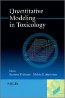 Quantitative Modeling in Toxicology 0470998091 Book Cover
