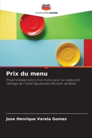 Prix du menu (French Edition) 620795341X Book Cover