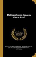 Mathematische Annalen, Vierter Band. 0274811715 Book Cover
