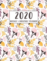 2020 Planner Weekly and Monthly : Pretty Cute Floral Schedule Organizer, Jan 1, 2020 to Dec 31, 2020, 8. 5 X 11 Inches (21. 59 X 27. 94 Cm) 1713231182 Book Cover