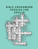 Bible Crossword Puzzles For Adults: Crossword Puzzle Dictionary 2019 Paperback, Worlds Biggest Crossword, Easy Crossword Puzzle Books For Adults Large Print 1096250772 Book Cover