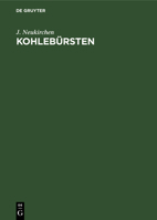 Kohlebürsten (German Edition) 3486767038 Book Cover