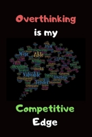 Overthinking is the Biggest Cause of my Happiness: Blank Lined Gift Journal/Diary/Notebook for School, Work or Home 1694588556 Book Cover