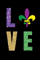 Love Jester Hat: Mardi Gras Notebook | Cool Carnival Shrove Tuesday Journal New Orleans Festival Mini Notepad (6"X9") 1661622119 Book Cover