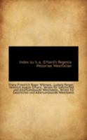 Index zu h.a. Erhard's Regesta Historiae Westfaliae 1022125133 Book Cover