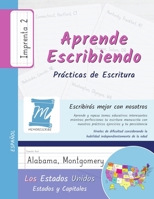 Aprende Escribiendo, Práctica de Caligrafía y Escritura Manuscrita - Estados y Capitales de los Estados Unidos - Letra Imprenta, Nivel 2: Niños y ... - Estados Y Capitales) (Spanish Edition) B0DRWGQ5LT Book Cover