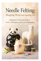 Needle Felting: Shaping Wool into Lasting Art: A Beginner’s Practical Guide to Tools, Techniques, and Creative Skill Building B0GMZ5S88T Book Cover