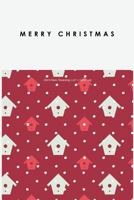 Christmas Shopping List + Card Log: Red + White Birdhouses 1723762563 Book Cover