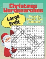 Christmas Word Search: Puzzle Book for Adults B08P7QB7GZ Book Cover