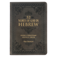 Gift Book 52 Hebrew Names of God Faux Leather 1639527257 Book Cover