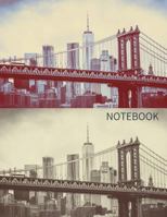 Notebook: Brooklyn Bridge 171791151X Book Cover