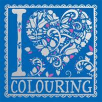 I Heart Colouring: Pretty Pocket Colouring 178055317X Book Cover