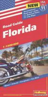 Florida 11 hallwag (+r) (Road Guide) 3828307620 Book Cover