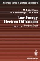Low-Energy Electron Diffraction 3540162623 Book Cover