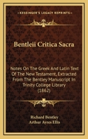 Bentleii Critica Sacra 1017894426 Book Cover