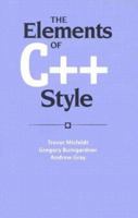 The Elements of C++ Style (Sigs Reference Library)