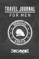 Travel Journal for Men Senegal: 6x9 Travel Notebook or Diary with prompts, Checklists and Bucketlists perfect gift for your Trip to Senegal for every your Man, Husband or Boyfriend 1712771043 Book Cover