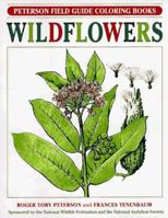 Wildflowers (Peterson Field Guide Colour-in Books) 0395325226 Book Cover