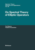 On Spectral Theory of Elliptic Operators 3034898754 Book Cover