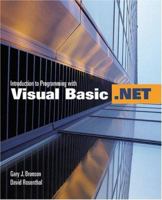 Introduction To Programming with Visual Basic .net 0763724785 Book Cover