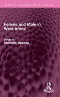 Female and Male in West Africa 0043011586 Book Cover